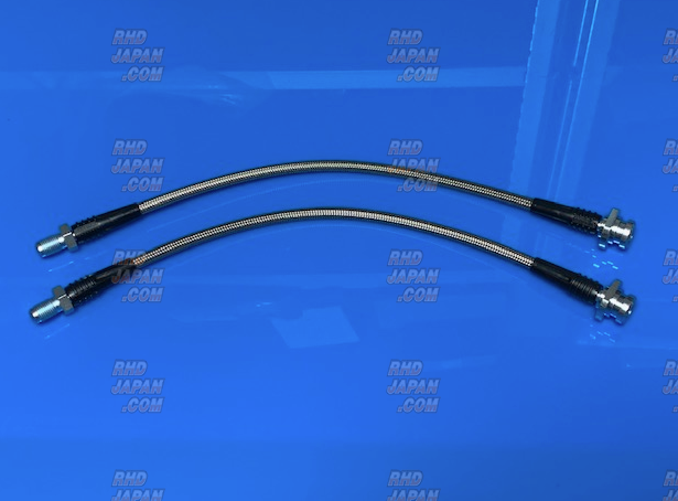 Jura Tec Stainless Brake Hose Rear - Skyline GT-R BNR32 BCNR33 BNR34